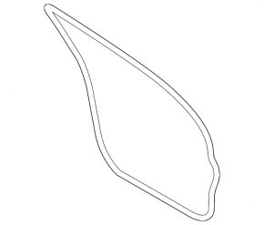 Front right door seal for Ford Fusion mk5 13-20