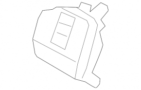 Left steering wheel controls for a Ford Escape MK4 2020-22