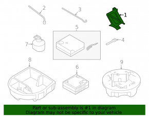 Jack Kia Forte 19-24 OEM
