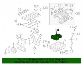 Mitsubishi Outlander Sport ASX 11-24 2.0 Engine Oil Pump