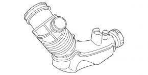 Air duct for turbine BMW 5 G30 17-23 2.0T