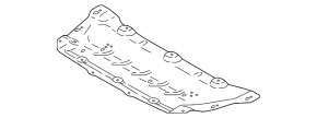 Engine Guard BMW 7 G11 G12 16-22 Front RWD