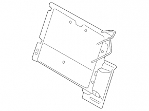 Lumbar support for the driver's seat, complete, BMW X1 F48 16-22