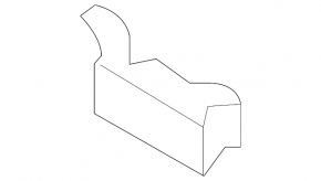 Left front bumper mudguard for Toyota Avalon 13-18