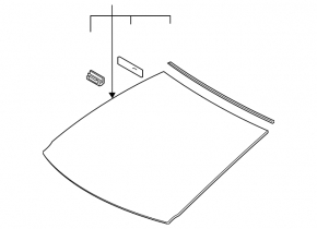 Lexus CT200h 11-17 Windshield
