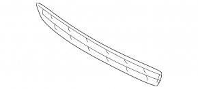 Subaru Impreza 17- GK Front Bumper Lower Grille