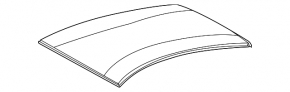Metal roof for Toyota Prius 2009-2010