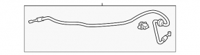 07-13 Acura MDX Hood Release Cable with Handle