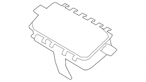 Kia Sportage 23-26 passenger airbag in the dashboard