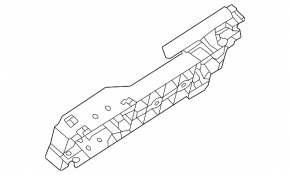 Front left door handle mechanism Nissan Murano 25-26
