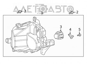 Left fog light for Lexus UX200 UX250h with 19-22 scratches