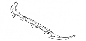 Porsche Cayenne 24-26 Front Bumper Lip Structure, Turbo