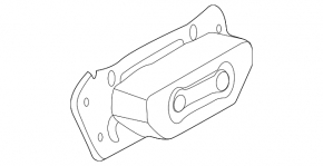 Left tailgate bumper for Mercedes X167 GLS 450 20-26