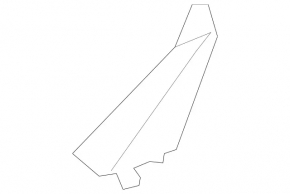 Exterior mirror plug front right Mercedes C-class W205 15-21