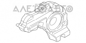 Lincoln MKX 16 subwoofer - under the block