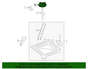 Spare Wheel Mount Ford Explorer 20-
