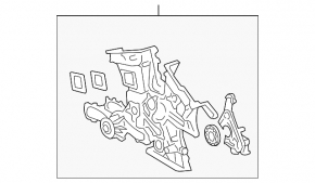 Lexus ES350 07-12 2GR-FE Engine Front Cover