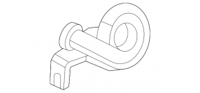 Honda CRV 20-22 hybrid rear resonator bracket