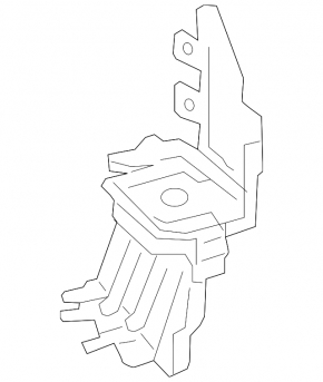 Fuse box under the dashboard Nissan Leaf 18-22