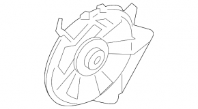 Speaker torpedo tweeter Polestar 2 21-