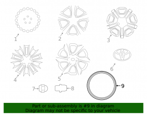 Wheel disk R17 x 7J ET35 Toyota Rav4 22-25 Dicastal