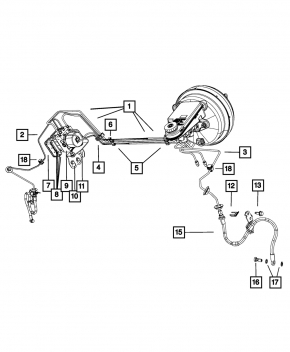 ABS ABS Chrysler 200 11-14