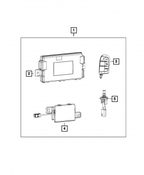 Ignition Switch Dodge Grand Caravan 11-14