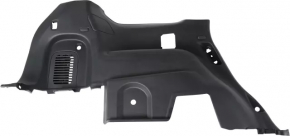 Left arch trim for Nissan Pathfinder 13-18 black
