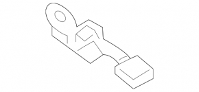 Antenna radio socket Toyota Prius 30 10-15 type 2