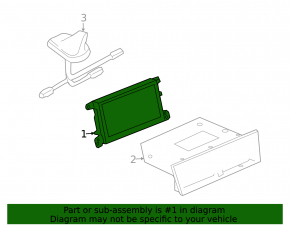 Monitor, display, navigation for the Audi A4 B8 08-16