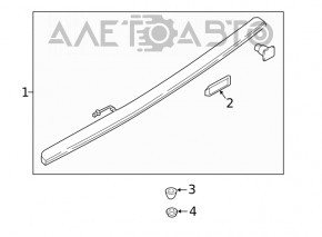 Brake light Audi A5 F5 17- 5D
