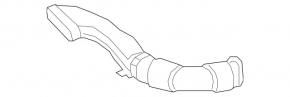 Air duct from the air intake Mercedes C-class W205 300 19-21