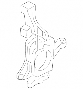 Front left axle Ford Explorer 11-19