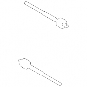 Left steering rod for Mazda MX-30 22-26