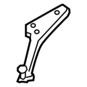 Door hinge upper rear right Ford Transit Connect MK2 13-23