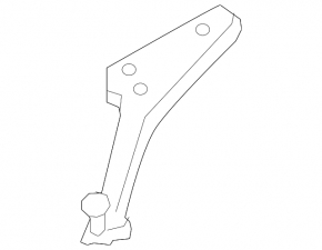 Door hinge upper rear right Ford Transit Connect MK2 13-23