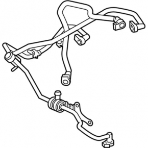 Lincoln MKC 15 Fuel Tank Vent Valve - with Tubes
