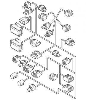 VW Passat B8 16-19 USA engine wiring