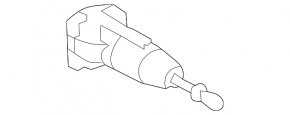 Front left lock cylinder VW Passat b7 12-15 USA
