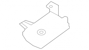Large Nissan Leaf 13-17 cooling expansion tank with cap