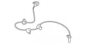ABS sensor rear left Subaru Forester 19- SK
