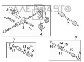 Subaru B10 Tribeca rear differential