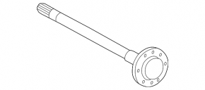 Rear right axle shaft for Lexus LX 98-07