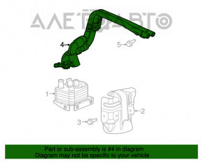 Jeep Compass 17-22 2.4 Cooling System Pipes