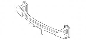 Front Bumper Reinforcement Hyundai Santa FE 19-20 USA