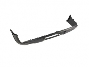 Rear bumper lip Dodge Durango 14- structure, for towbar, for 2 exhausts