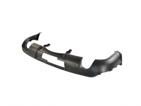 Rear bumper lip Dodge Durango 14- structure, for towbar, for 2 exhausts