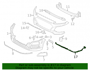 Wiring front bumper Hyundai Kona 19-21 1.6, 2.0 under keyless