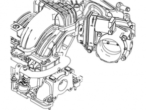 Thermostat housing Ford Flex 09-12 prerest
