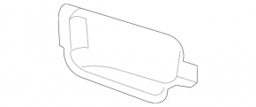 Right trunk light for Mercedes GLC 16-22, light gray
